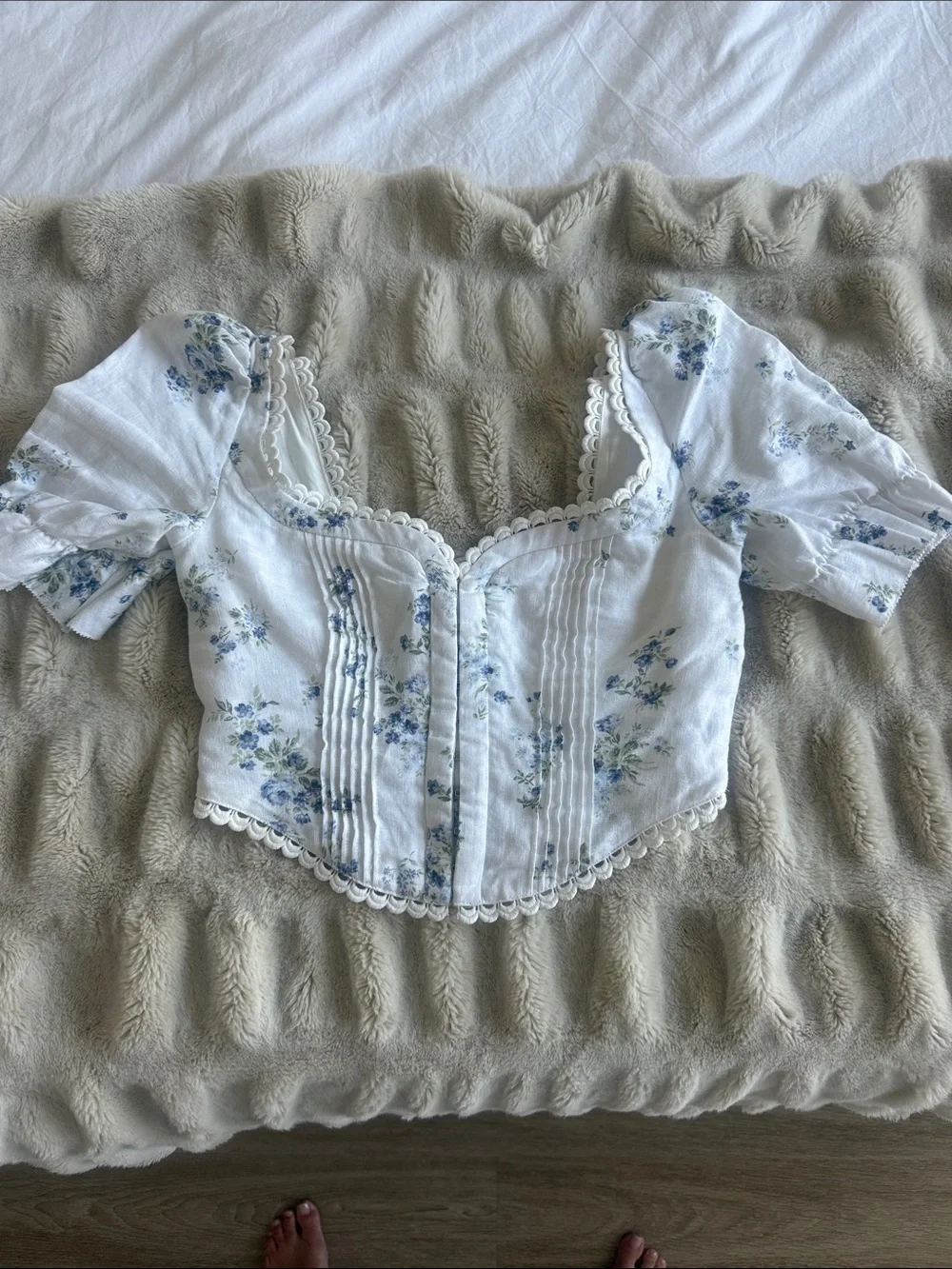 Reformation Simmie Linen Top - Picture 5 of 5
